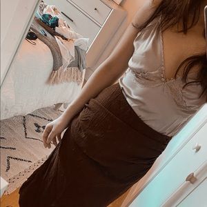 Lace bodysuit, never worn